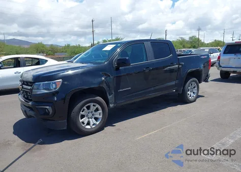 2021 Chevrolet Colorado 4Wd Short Box Lt from USA, damaged, VIN 1GCGTCEN2M1178178